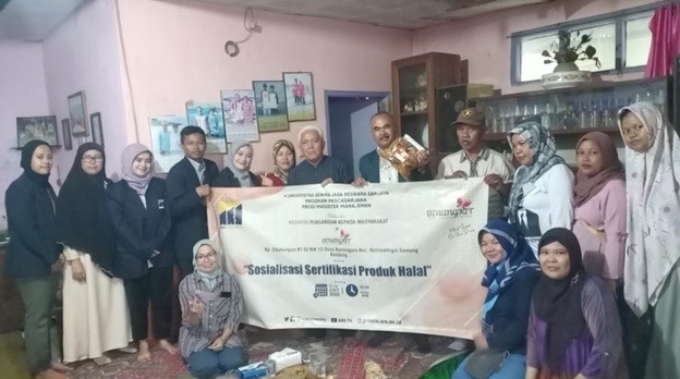 Magister Manajemen ARS University Laksanakan Abdimas di UMKM Binangkit Kabupaten Bandung